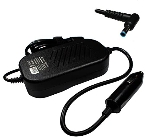 Power4Laptops Adaptador CC Cargador de Coche portátil Compatible con HP Pavilion 17-f092ng
