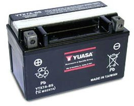 BATTERIE YUASA (YTX7A-BS) SHINERAY QUAD 200 2006-2009