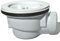 Válvula de desagüe para platos de ducha de resina pizarra 90 mm