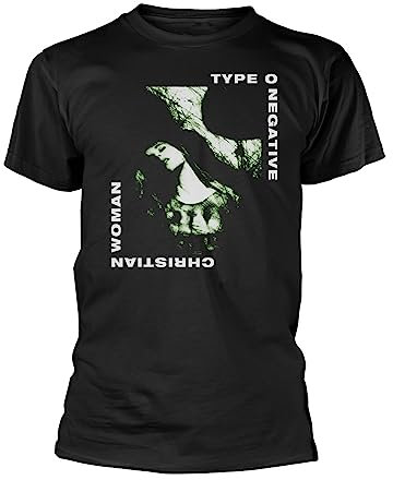 Type O Negative Christian Woman Band Logo T-Shirt Offizielles Herren Größe S