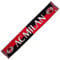 AC Milan Schal A.C. Milan Offizieller Jaquard Acryl 2244JAQMIQUAD, ROT SCHWARZ