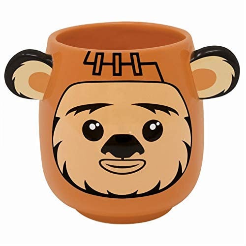 Star Wars SCMG25086 15oz / 450ml 3D Ewok Ceramic Mug, 450ml