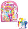 GALUPY Unicorn - Einhorn Spielzeug zu Sammeln, Einhorn Figuren mit Glitzerflügeln & Swarovski Kristal