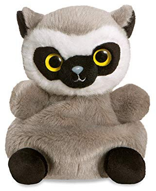 Aurora 61389 Lemmee Lemur, Palm Pals, Plüschtier, 12,7 cm, Grau