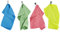 Set de 5 bayetas ultra microfibra C Cloths 32x32 (Amarillo)