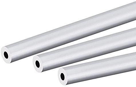sourcing map 3 Stück 6063 Aluminium Rohr 12mm Außendurchmesser Rund Alurohr 5mm Innendurchmesser Aluminium Rundrohr 250mm Länge Metallrohr Hohlrohr Aluminium Rund Gerade Rohr Aluminiumrohre