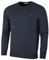 Calvin Klein Mens Round Neck Tour Sweater - Navy Marl - L