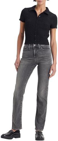 Levi's Femme 314 Shaping Straight Jeans, Blacks, 29W / 30L