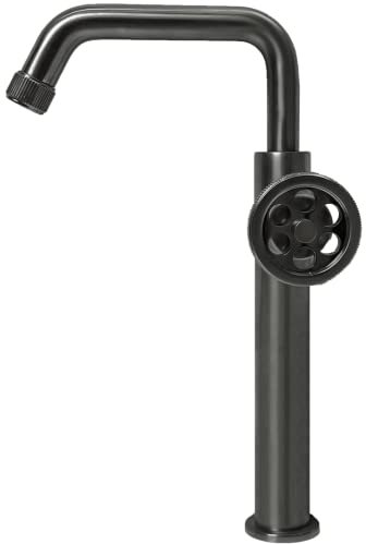 Essebagno Indus mitigeur lavabo haut gris gun métal