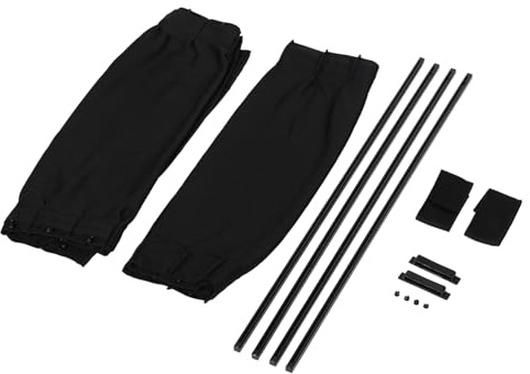 2er-Pack Auto-Vorhänge Fensterrollos -Schutz Auto-Sichtschutz-Volants für Seitenfenster Universal-Windschutzscheibe Sonnenschutz Van-Vorhang Mesh-Siebblöcke Hitze-Sonnenschutz