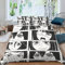 NYSMGS Anime Bettwäsche 135x200 3D Motiv Anime Bettbezug Mit Reißverschluss Sommer Weiche Mikrofaser Bettwäsche-Set Bettbezüge Mit 2 Kissenbezug 80x80 cm Für Kinder Junge Mädchen