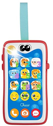 Chicco -Mon Premier Smartphone, 11161000000, Mehrfarbig