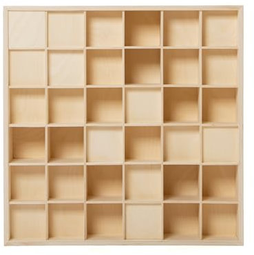 Bluetone Acoustics QRD 2D Diffuseur Acoustique en Bois Naturel - Panneaux Acoustiques Professionnels, Traitement Acoustique de la Maison et du Studio