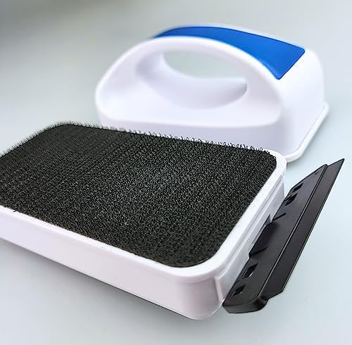 Finest-Filters Floating Extra Strong Magnetic Glass Aquarium Algae Cleaning Scraper Brush Fish Tank Cleaning Tool With Handle (Small)