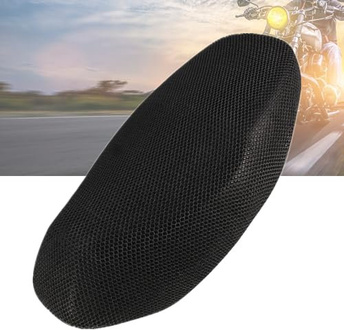 bangminda Motorrad Sitzbezug Universal Sitzbankbezug rutschfest Wasserdicht Sonnenschutz Motorrad SitzbezüGe für Roller rutschfeste Atmungsaktive Mesh Sitzbezug (XXL)