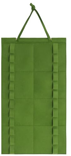 Amagogo Martial Arts Gürtelorganizer, Wandbehang, 12 Karate-Gürtel, Kinder, Erwachsene, Taekwondo-Gürtelaufbewahrung für Kampfsportlerne, Grün