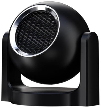 TENAGE Portable Car Heater for Window Defroster Demister, 2 and 1 Hot and Thermal Cooling Fan Ceramic 12 V Plug-in Cigarette Lighter for Car 12V black