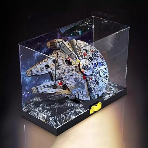 Vitrine für Lego 75192 Ultimate Millennium Falcon Vitrine Acryl Vitrine für Lego 75192 (Lego Modell nicht im Lieferumfang enthalten)