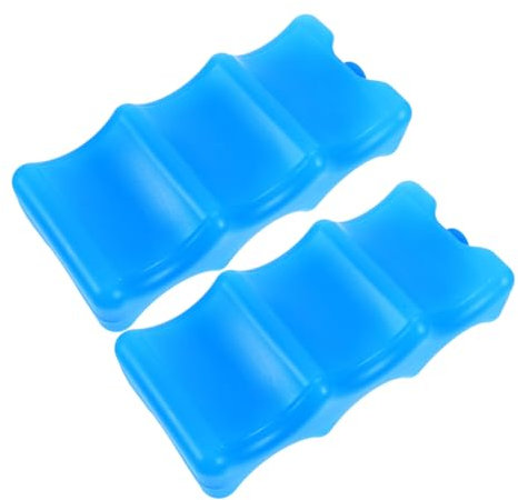 OKUMEYR 2stücke Kühltaschen Für Milchflaschen Wiederverwendbare Kühlpacks Für Lunchboxen Gefrierpackungen Für Muttermilch Eisplatten Zur Aufbewahrung Für Unterwegs