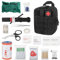 DAJASD 46PCS Erste Hilfe Set, Taktische Erste Hilfe Tasche, Reiseapotheke Tasche, Medizinische Tasche, First Aid Kit Military für Outdoor Zuhause Auto Outdoor-Camping Abenteuer(Schwarz)