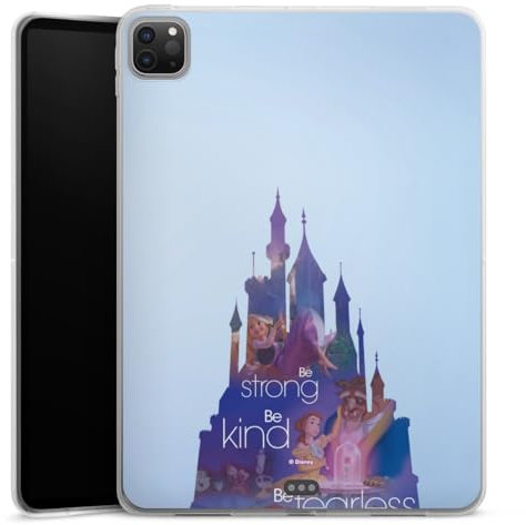 Coque en Silicone Compatible avec Apple Apple iPad Pro 11 4. (2022) Coque Coque pour Tablette Princesses Disney Produit sous Licence Officielle Disney