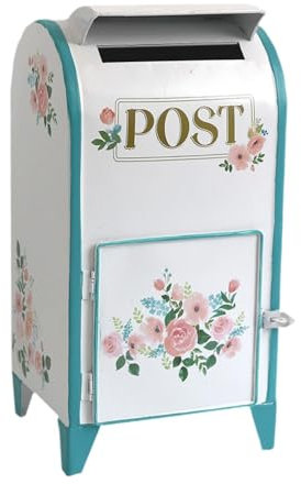 Kuntesetty Standing Mailbox Residential Post Newspaper Magazines Box Gate Mail Drop Box