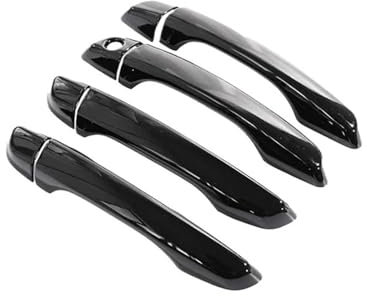 Poignée Externe Couvertures De Poignée De Porte pour Peugeot 308 pour T9 pour SW pour GT 2014-2019 Autocollants De Style De Voiture Accessoires De Voiture Couvercle Poignée Porte Extérieure