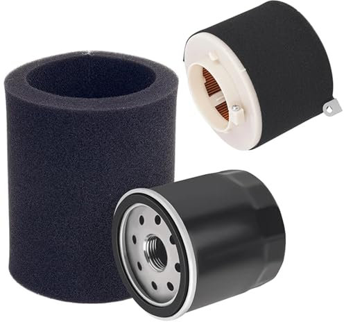 Filtro Aspirazione Aria Moto Per KAWASAKI KAF400 Per Mule 600 610 4x4 Per XC Per SE 400 2015 2016 11029-1004 Moto Filtro Aria E Filtro Olio E Filtro Del Carburante Filtro Aria per Moto(stile 1)