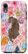 iPhone XR Cheetah & Pink Flower Floral Coquette Y2K Collage Pattern Case