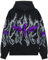 Octopus Felpa con Cappuccio Strange Ambassador Hoodie by Plague Labs Limited Edition 2025 Originale Milano (IT, Testo, M, Regular, Regular, Nero Viola)