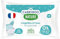 CARRYBOO - Lingettes bébé à l'eau - Sans parfum et allergènes - Lot de 4 - Peaux normales & Fragiles - Nettoient et apaisent - Fibres 100% d'Origine Naturelle - Fabriquées en France - 232 lingette