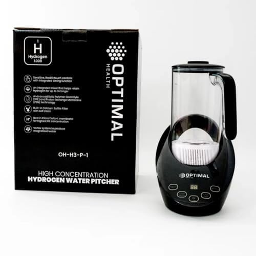 Optimal Health Hydrogen Water Pitcher – Advanced Hydration for Enhanced Wellness