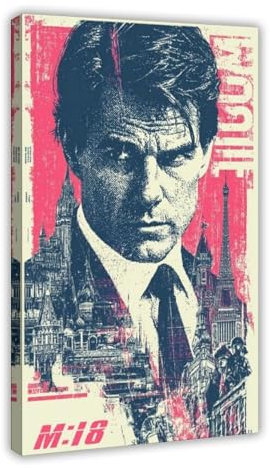 maehbya Leinwandposter Mission Impossible - The Final Reckoning, Wandkunst, Dekordruck, Bild Gemälde für Wohnzimmer, Schlafzimmer, Dekoration, 60 x 90 cm