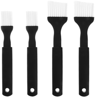 4-teilige Nylon-Kunststoffbürste zum Grillen Jot496 (Black, 21.5x4.3x2cm)
