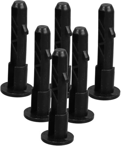 FUTUREORYY Outdoor Plastic Trash Can Lid Hinge Pins 6PCS Sturdy Nylon Accessories for Wheelie Bins for Household and Commercial Use