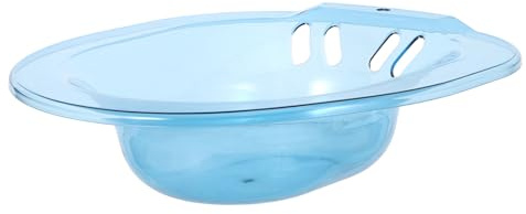 Sitzbadewanne 1 Stück PP Kunststoff Ergonomisch für Wochenbettpflege | Warmwasser Anwendung, Hautfreundliche Oberfläche, Überlauf, Breite Kanten, Rutschfeste Ausführung