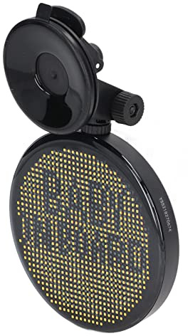 Tomantery Écran LED Polychrome pour Voiture, contrôlé par Bluetooth, avec écran Programmable 32x32, pour Bricolage, Graffiti, Universel pour Automobile