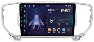 Radio Coche 2 DIN Pantalla para KIA KX5 Sportage 2016-2018 Cámara Trasera - HD Pantalla Carplay Mirror Link - Portátil Radio Coche Bluetooth con, 4 Nuclear 1G+32G