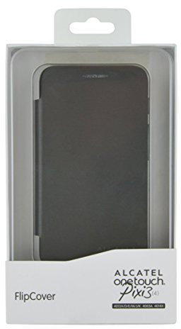 Alcatel G4013-3AALFCG - Funda para Alcatel Pixi 3 de 4, color negro