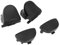 Gazechimp Remplacement L2 Boutons R2 L1 R1 Fixés Pour Sony PS4 Manette