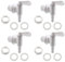 PERA Lot de 4 robinets de rechange en plastique pour seau d'embouteillage, pour bière ou soda