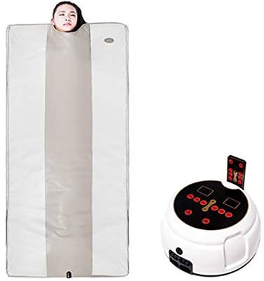 LMEIL Far Infrared Sauna Blanket, Infrarot-Decke, Infrarot-Sauna Cover, Body Shaper Weight Loss Sauna Decke Detox abnehmen, entlasten körperliche Müdigkeit