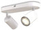 B.K.Licht - Deckenlampe schwenkbar, GU10 Fassung, max. 5 Watt, Deckenleuchte, Lampe, Wohnzimmerlampe, Schlafzimmerlampe, Küchenlampe, Deckenstrahler, Deckenbeleuchtung, 27x6x9 cm, Weiß