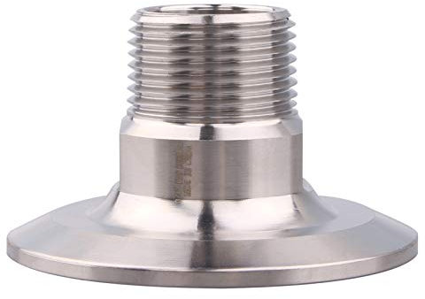DERNORD 2 Inch Sanitary Tri Clamp to 3/4 Male Tri Clover