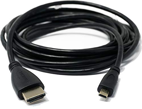 System-S Cable HDMI Macho a Micro Macho, 3 m, Color Negro