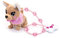 Simba 105893542 - Chichi Love Loomy, mit leuchtender Kabelsteuerung, kann Laufen, bellen und mit dem Schwanz wedeln, 20cm, Für Kinder ab 3 Jahren