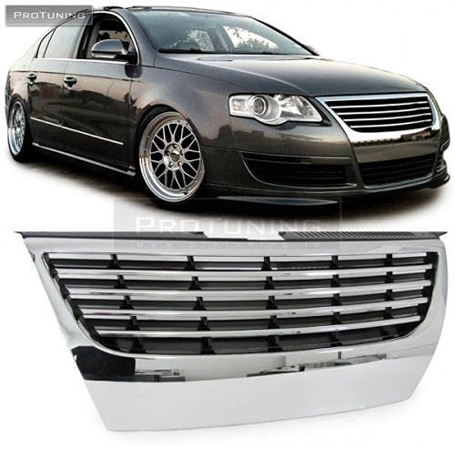 Kühlergrill für Passat B6 3C 05-10, Chrom