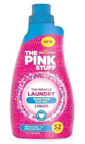 Stardrops The Pink Stuff Sensitive Nicht-Bio-Wäscheflüssigkeit, 960 ml