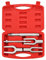 ATPEAM Kit Arrache Rotule Séparateur, Extracteur de Rotule Universel 5 Pièces, Outil de Démontage Type Fourche 17/23/28 mm pour Voitures