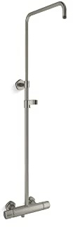Kohler 27031-9-BN Occasion Two-Way Exposed Thermostatic Valve and Shower Column Kit in Vibrant Brushed Nickel